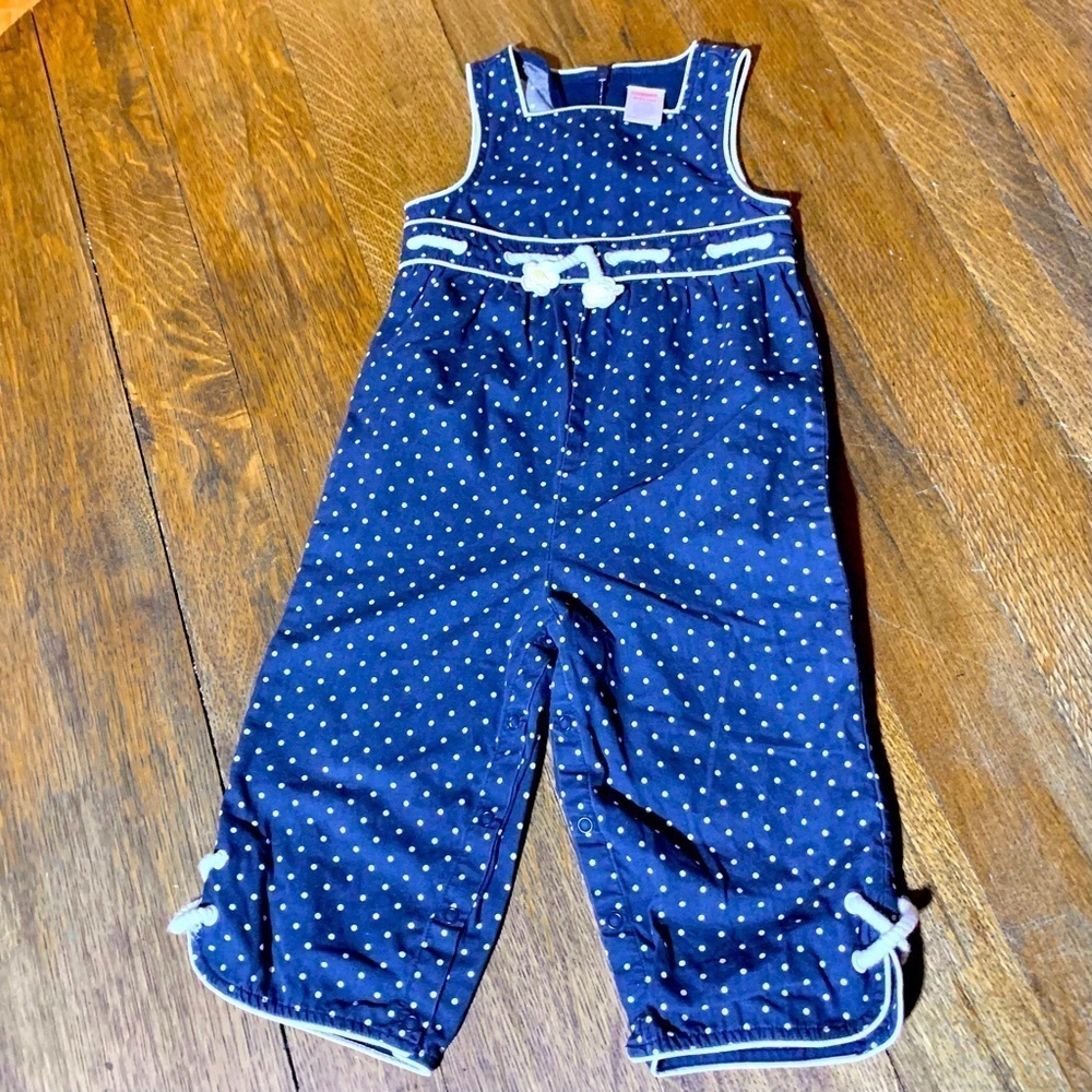 Toddler Girls Gymboree Navy Romper 18-24 Months